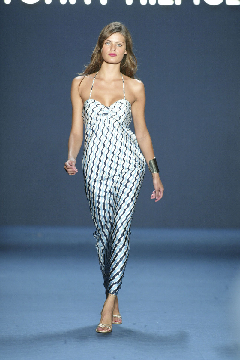 Isabeli Fontana featured in  the Tommy Hilfiger fashion show for Spring/Summer 2005