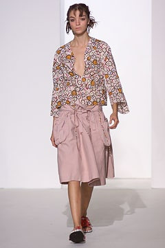 Marni fashion show for Spring/Summer 2002