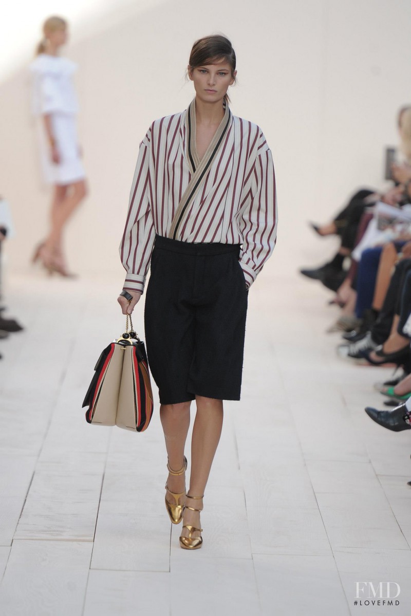 Ava Smith featured in  the Chloe fashion show for Spring/Summer 2013