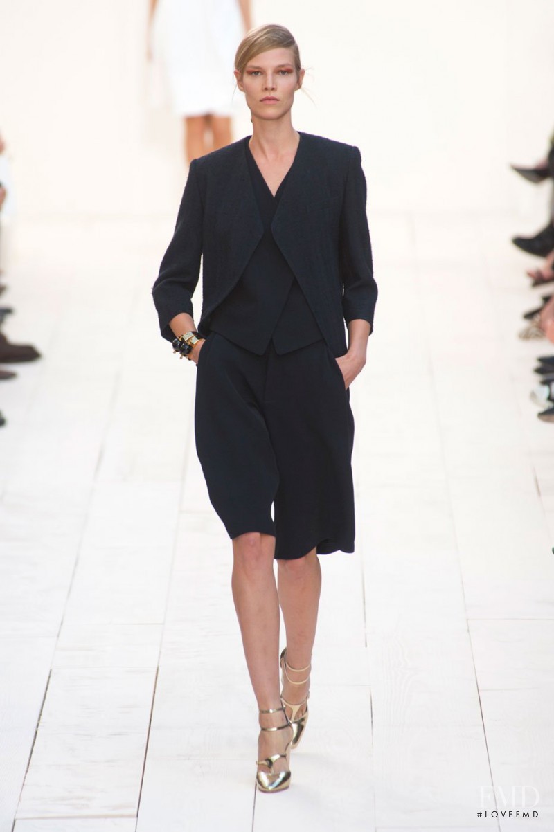 Suvi Koponen featured in  the Chloe fashion show for Spring/Summer 2013
