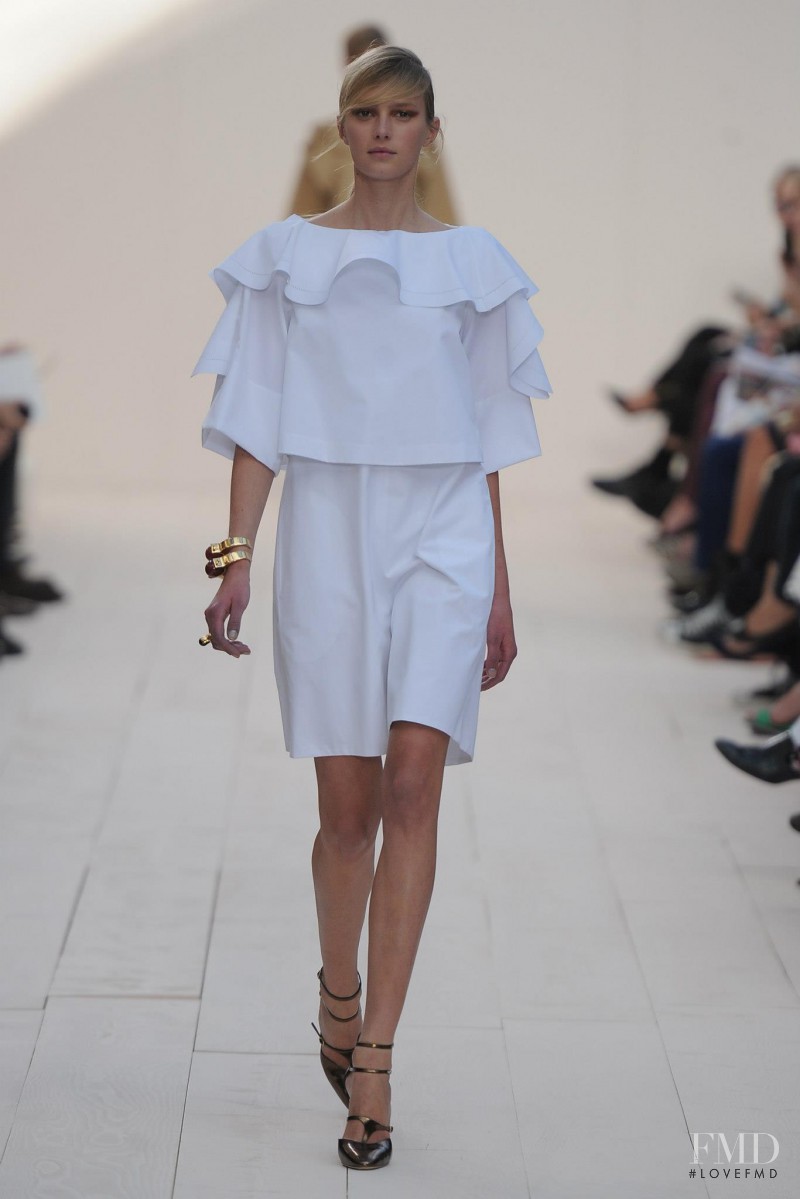 Sigrid Agren featured in  the Chloe fashion show for Spring/Summer 2013