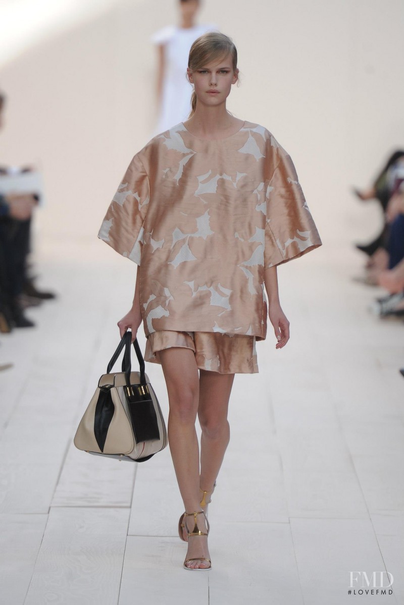 Stina Rapp featured in  the Chloe fashion show for Spring/Summer 2013