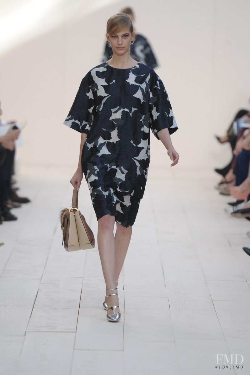 Vanessa Axente featured in  the Chloe fashion show for Spring/Summer 2013