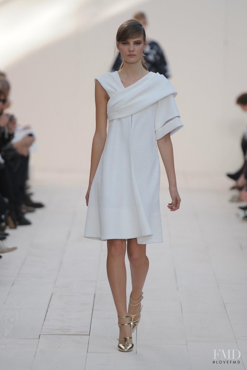 Tilda Lindstam featured in  the Chloe fashion show for Spring/Summer 2013