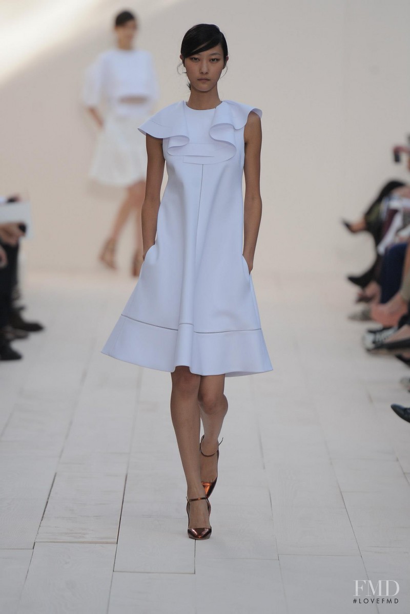 Ji Hye Park featured in  the Chloe fashion show for Spring/Summer 2013