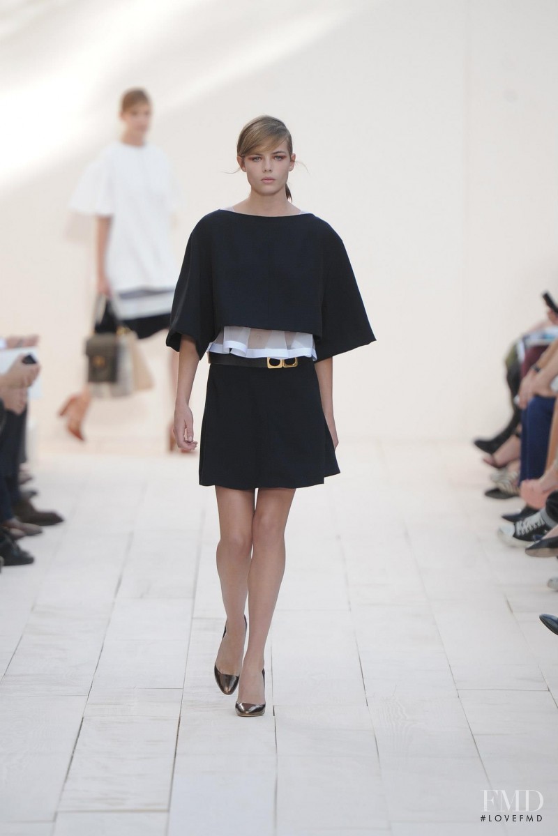 Rosie Tapner featured in  the Chloe fashion show for Spring/Summer 2013