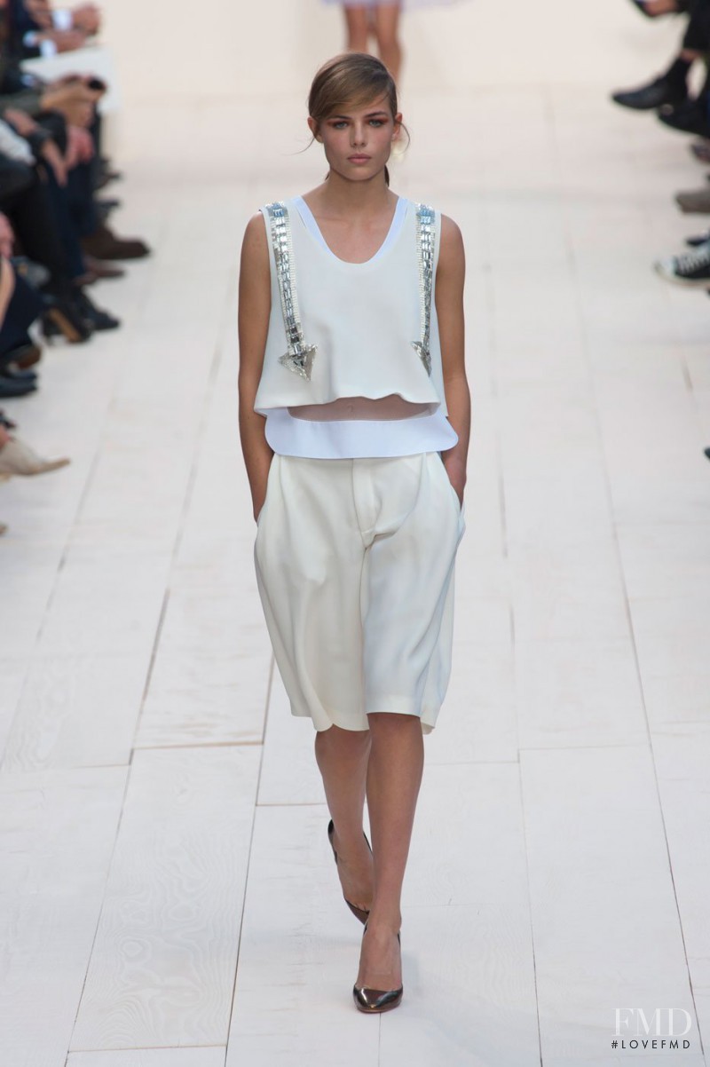 Rosie Tapner featured in  the Chloe fashion show for Spring/Summer 2013