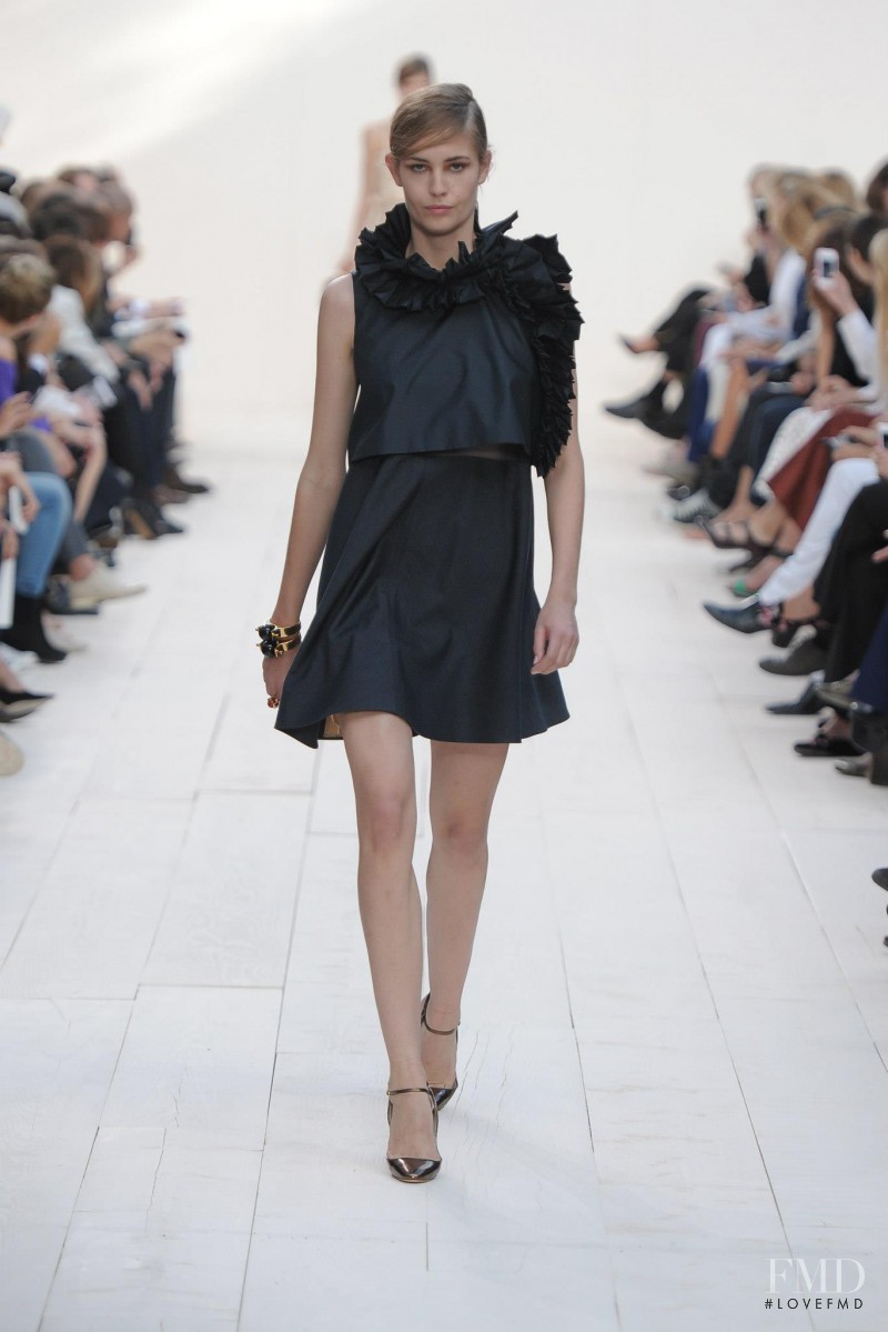 Nadja Bender featured in  the Chloe fashion show for Spring/Summer 2013