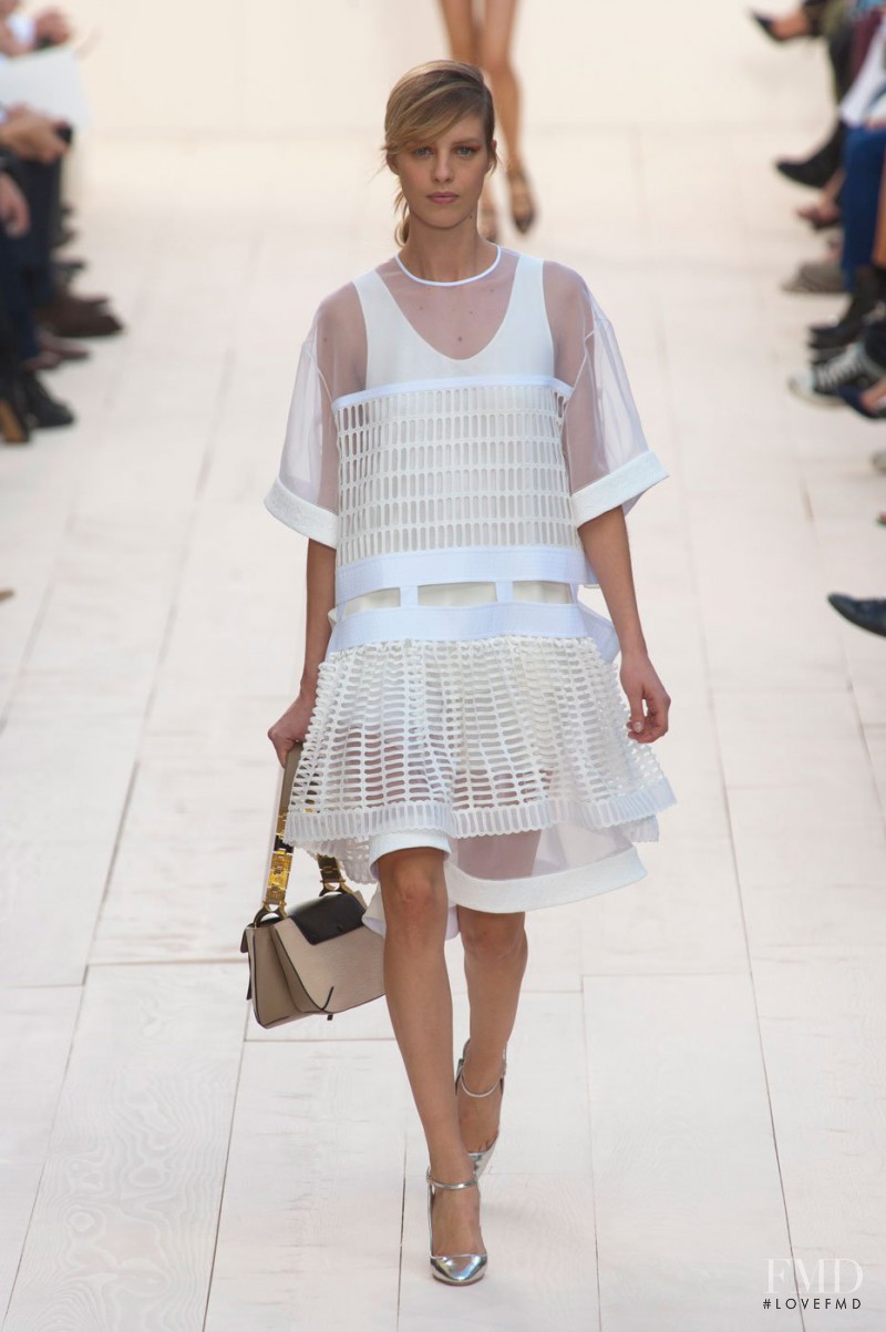 Julia Frauche featured in  the Chloe fashion show for Spring/Summer 2013