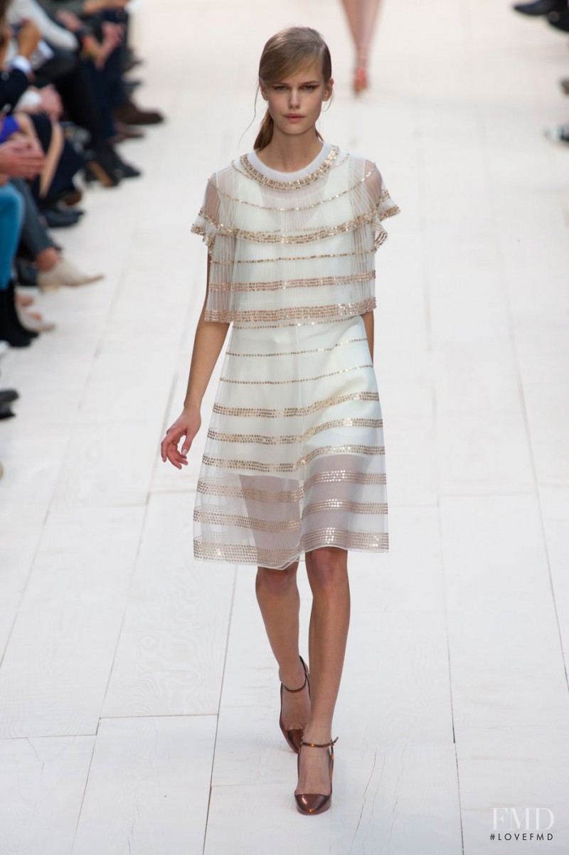Stina Rapp featured in  the Chloe fashion show for Spring/Summer 2013
