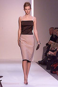 Narciso Rodriguez fashion show for Autumn/Winter 2000