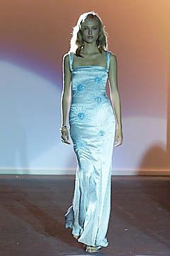 Badgley Mischka fashion show for Spring/Summer 2001