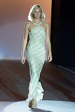 Badgley Mischka fashion show for Spring/Summer 2001