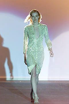 Badgley Mischka fashion show for Spring/Summer 2001