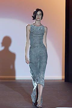 Badgley Mischka fashion show for Spring/Summer 2001