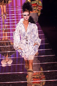 John Galliano fashion show for Autumn/Winter 2002