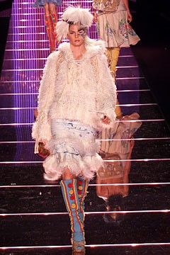 John Galliano fashion show for Autumn/Winter 2002