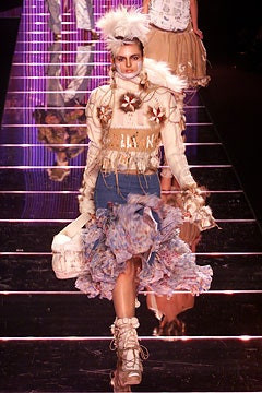 John Galliano fashion show for Autumn/Winter 2002