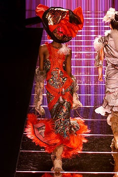 John Galliano fashion show for Autumn/Winter 2002