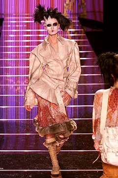 John Galliano fashion show for Autumn/Winter 2002