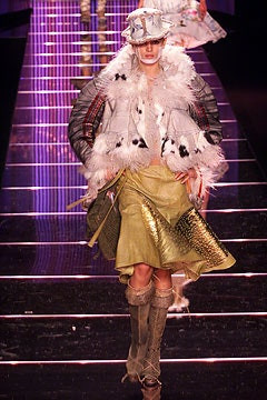 John Galliano fashion show for Autumn/Winter 2002