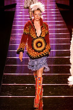 John Galliano fashion show for Autumn/Winter 2002