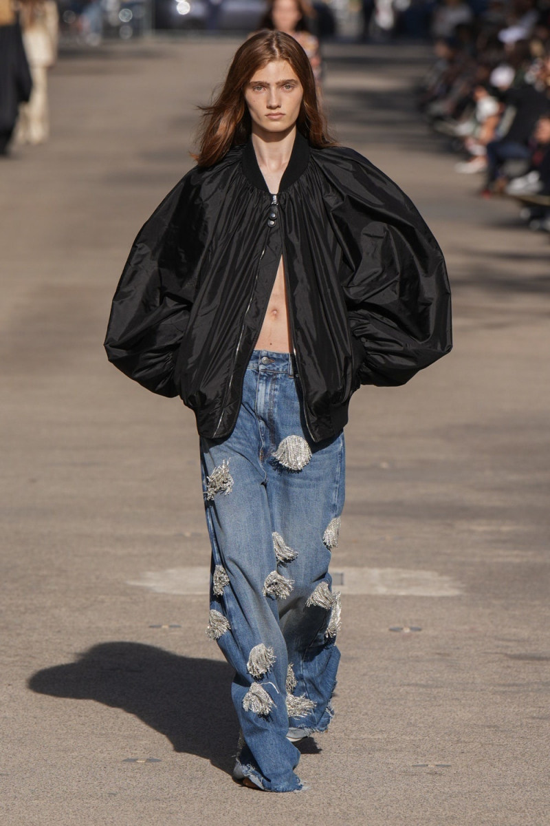 Yura Romaniuk featured in  the Stella McCartney fashion show for Spring/Summer 2024