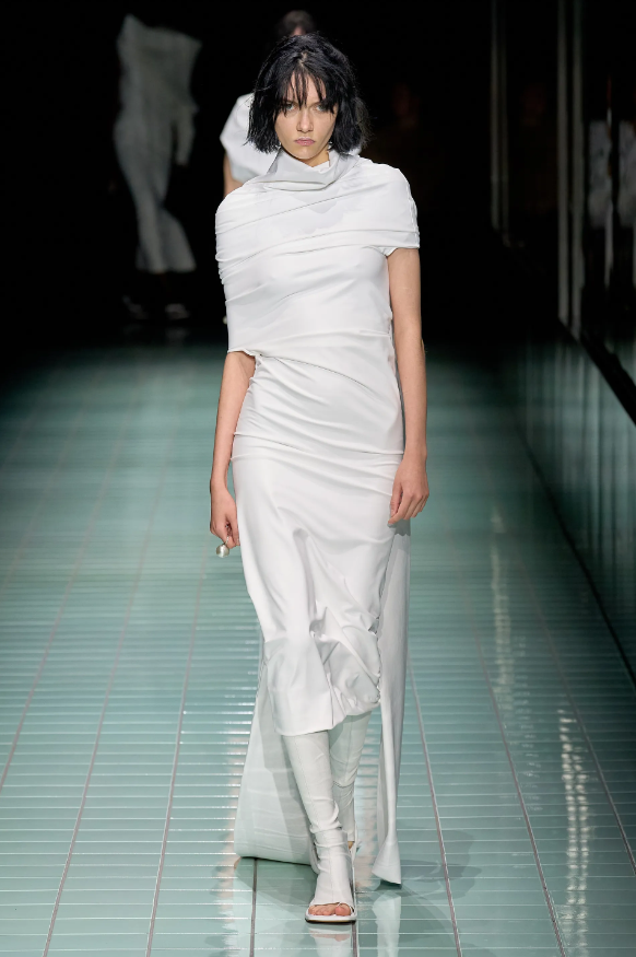 Sofia Steinberg featured in  the Sportmax fashion show for Spring/Summer 2024