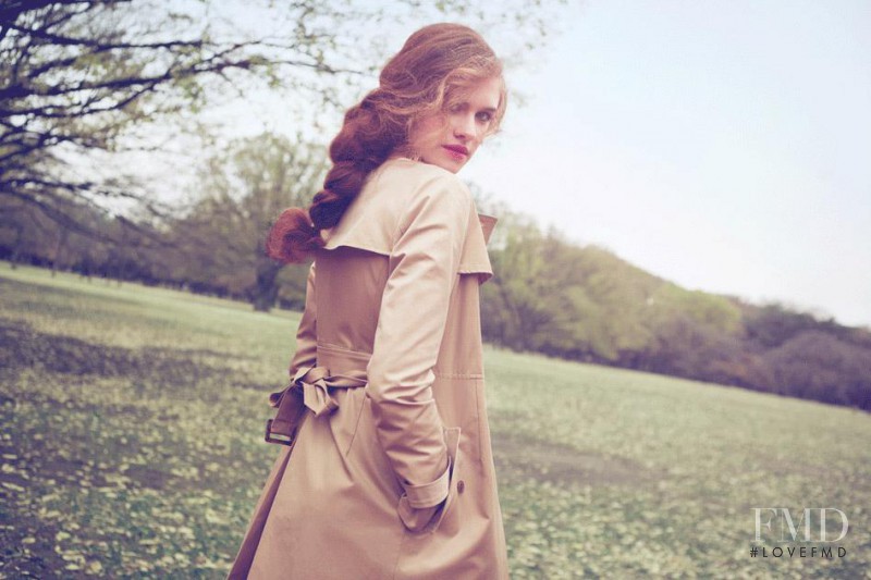 Dasha Sarakhanova featured in  the Banner Barrett lookbook for Spring/Summer 2013