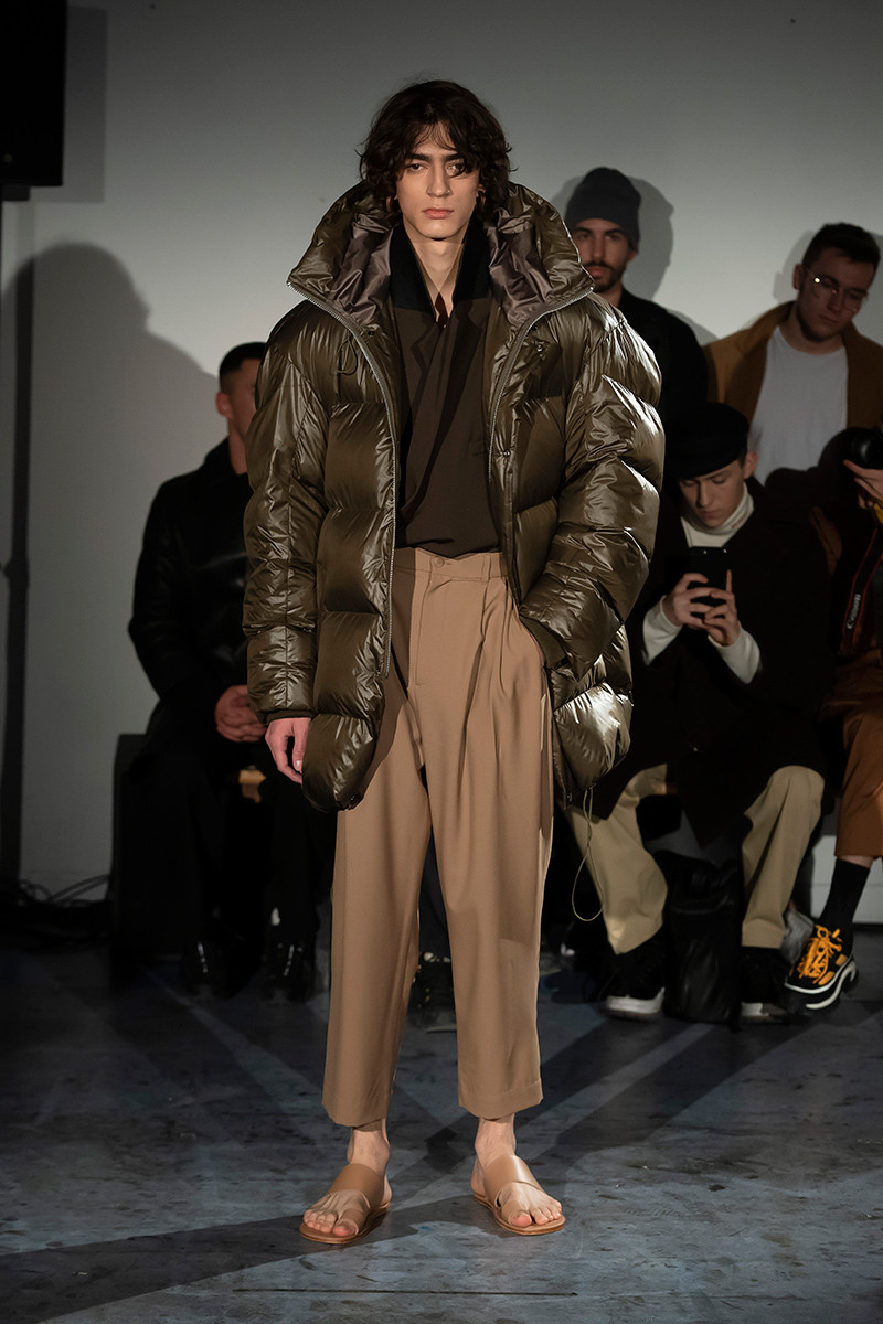 Hed Mayner fashion show for Autumn/Winter 2019