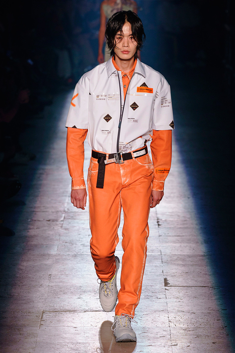 Heron Preston fashion show for Spring/Summer 2020