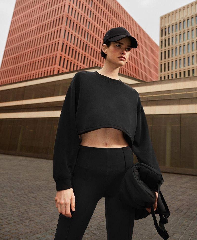 Sarah Hartog featured in  the Oysho Athleisure Collection advertisement for Spring/Summer 2023