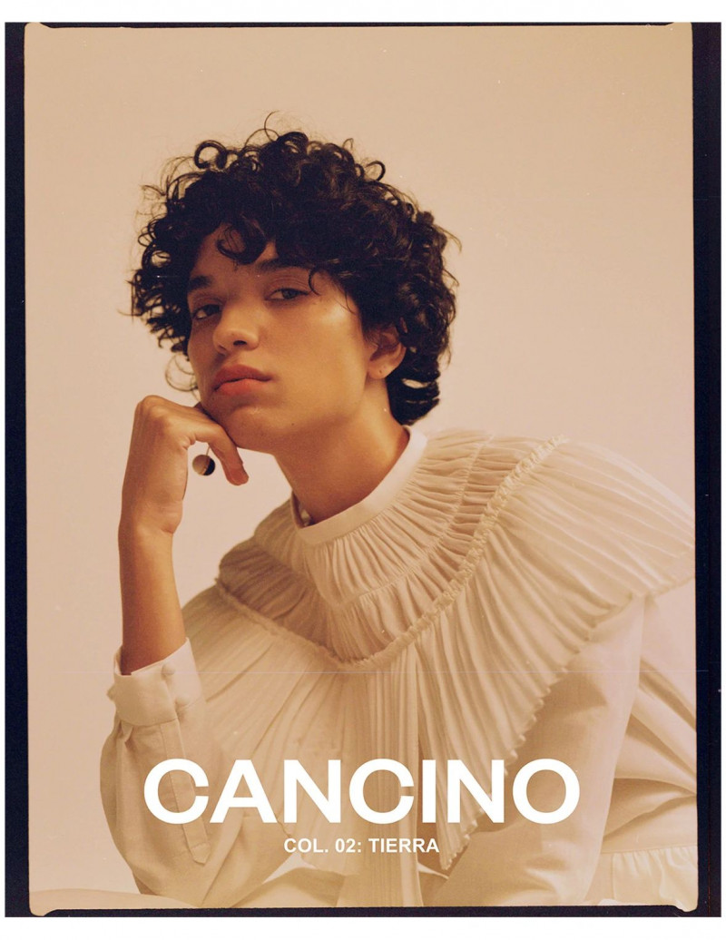 Nathalia Santana featured in  the Francisco Cancino advertisement for Spring/Summer 2020