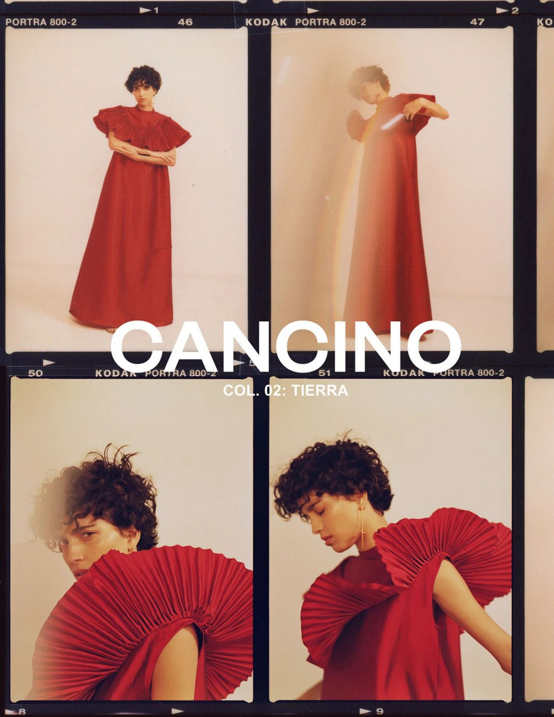 Nathalia Santana featured in  the Francisco Cancino advertisement for Spring/Summer 2020