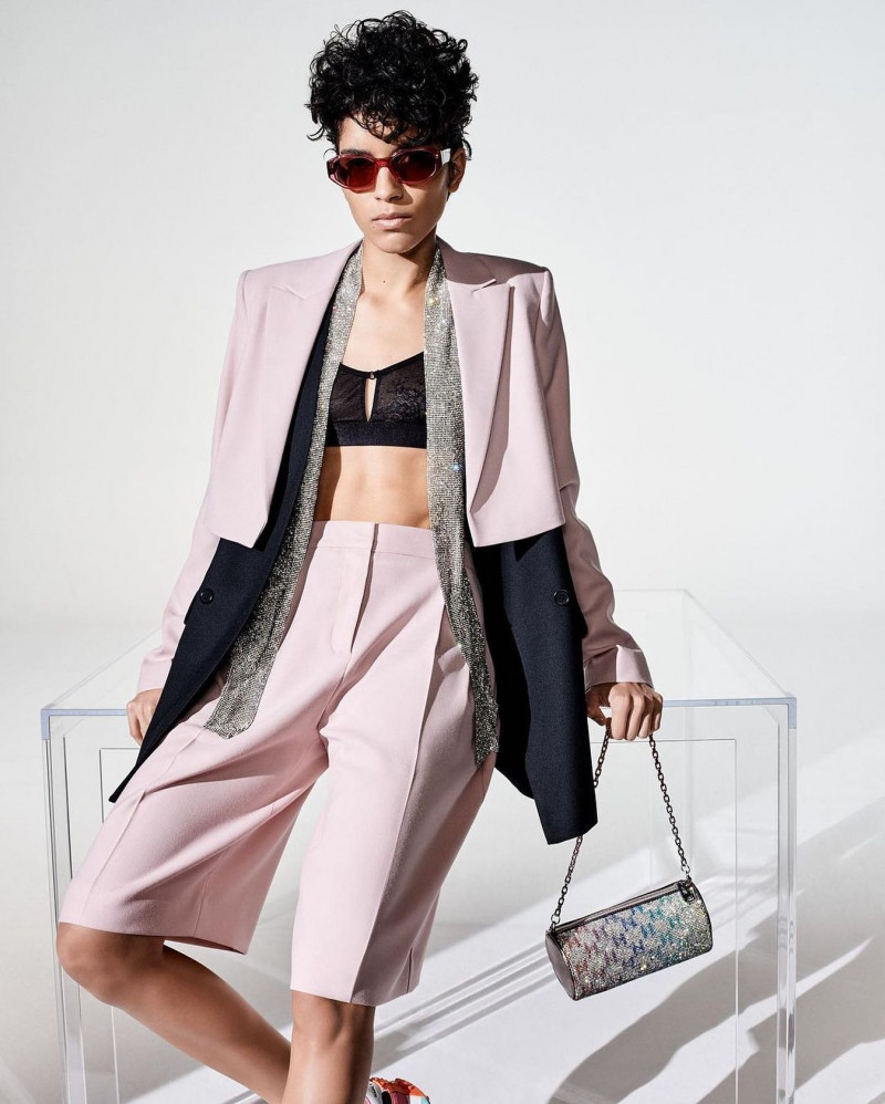Nathalia Santana featured in  the Karl Lagerfeld advertisement for Spring/Summer 2022