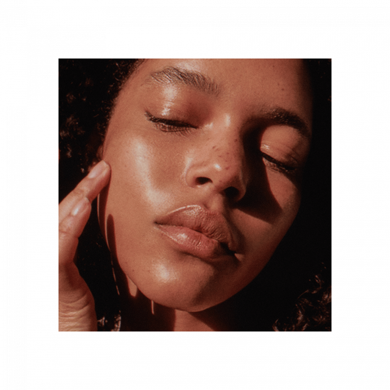 Ruby Campbell featured in  the Victoria Beckham Beauty Golden advertisement for Autumn/Winter 2020