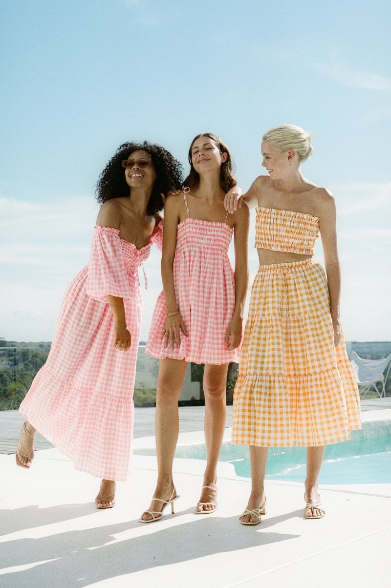 Ruby Campbell featured in  the steele Palermo advertisement for Resort 2020