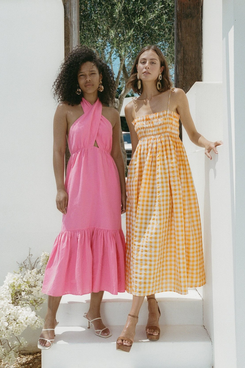 Ruby Campbell featured in  the steele Palermo advertisement for Resort 2020