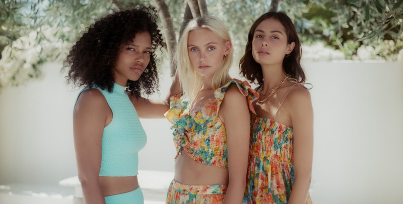 Ruby Campbell featured in  the steele Palermo advertisement for Resort 2020