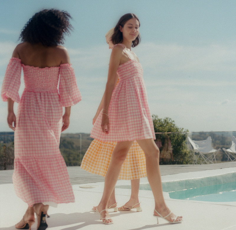 Ruby Campbell featured in  the steele Palermo advertisement for Resort 2020