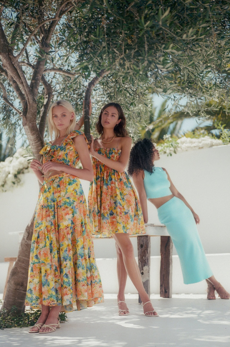 Ruby Campbell featured in  the steele Palermo advertisement for Resort 2020