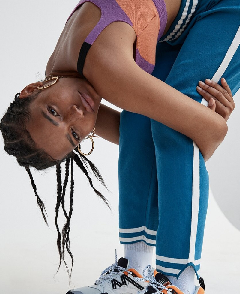 Ruby Campbell featured in  the Nagnata advertisement for Spring/Summer 2021