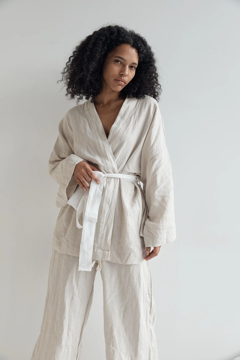 Ruby Campbell featured in  the Deiji Studio catalogue for Spring/Summer 2021