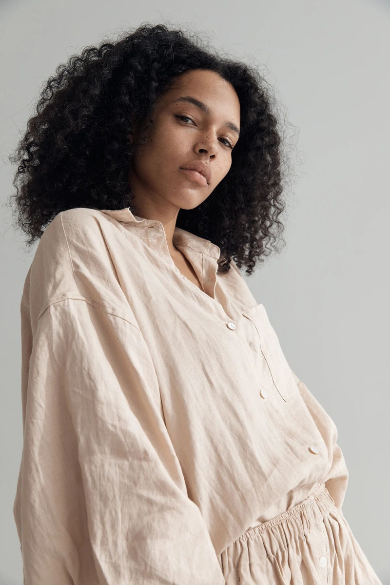 Ruby Campbell featured in  the Deiji Studio catalogue for Spring/Summer 2021