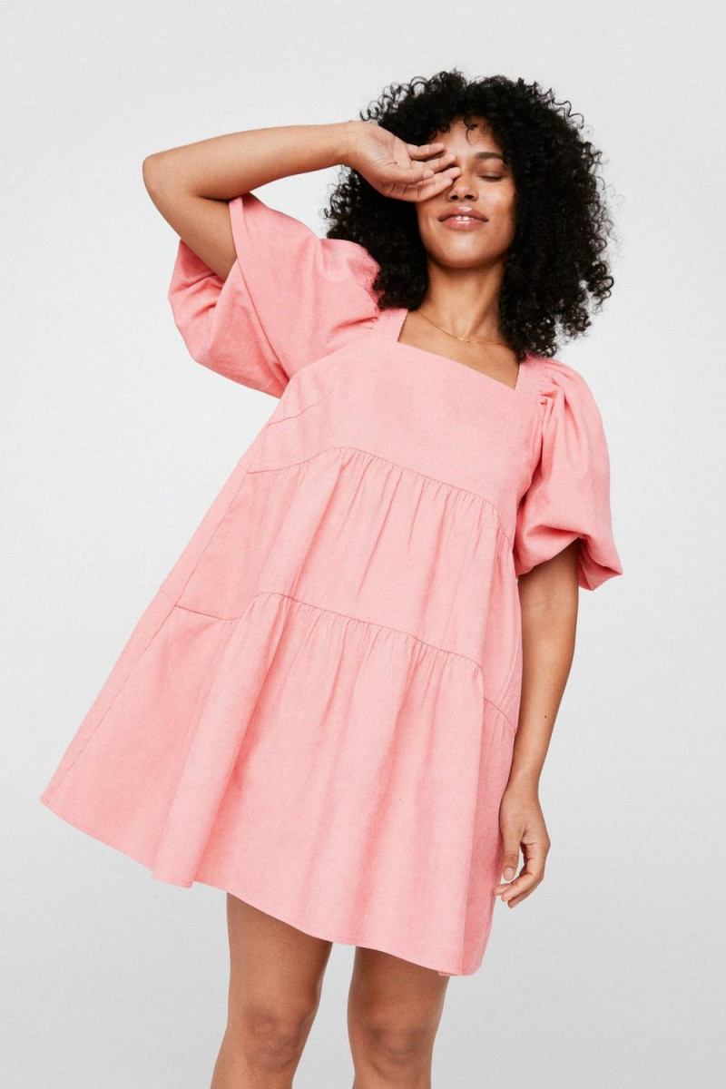 Ruby Campbell featured in  the Nasty Gal catalogue for Summer 2021
