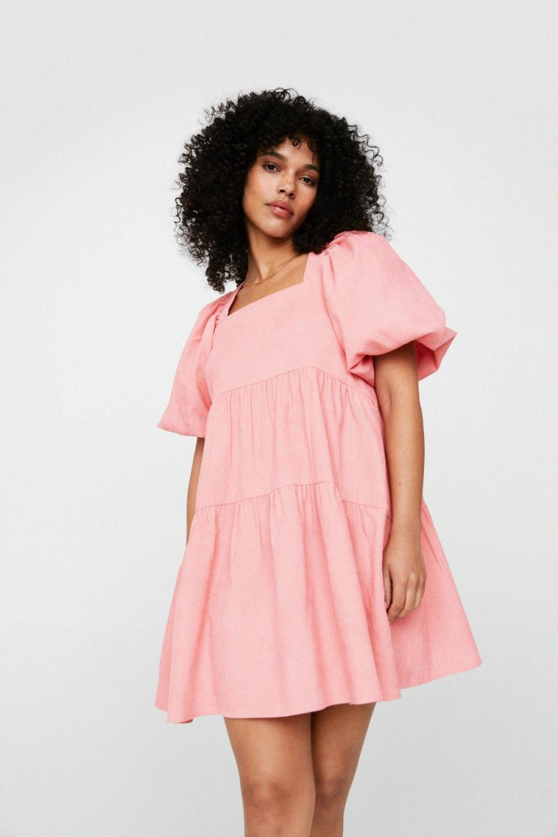 Ruby Campbell featured in  the Nasty Gal catalogue for Summer 2021