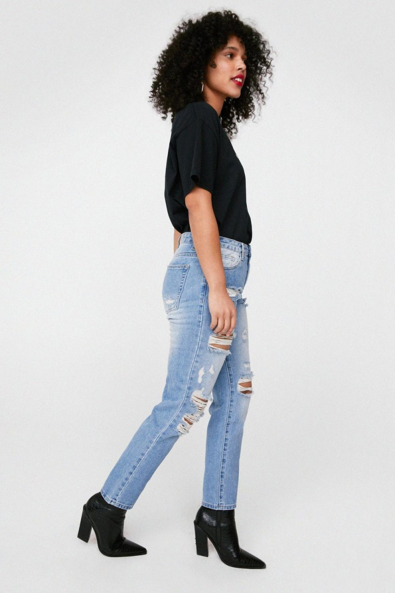 Ruby Campbell featured in  the Nasty Gal catalogue for Summer 2021