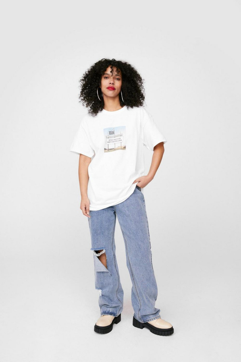 Ruby Campbell featured in  the Nasty Gal catalogue for Summer 2021