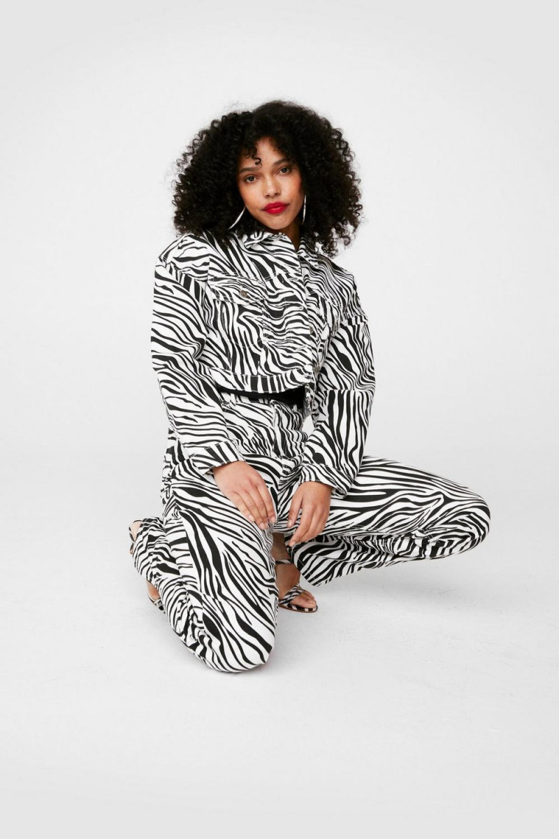 Ruby Campbell featured in  the Nasty Gal catalogue for Summer 2021