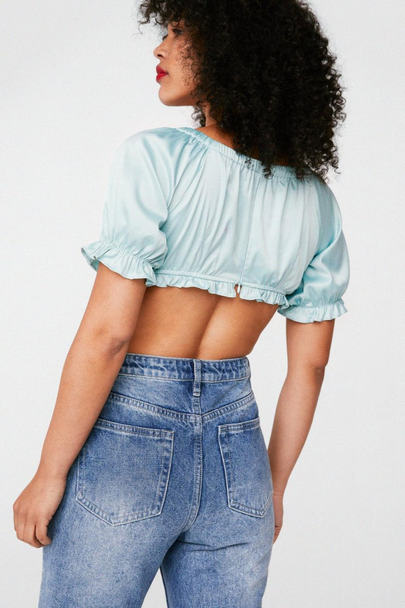 Ruby Campbell featured in  the Nasty Gal catalogue for Summer 2021
